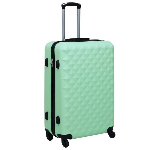 vidaXL Hartschalen-Trolley-Set 3 Stk Minzgrün ABS 92415