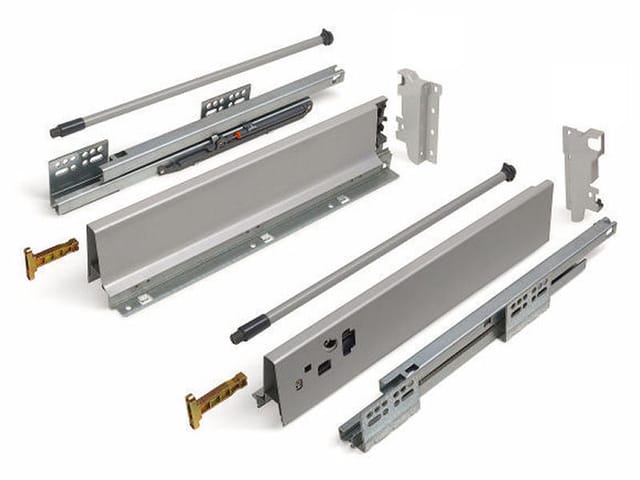 SOTECH Schubladensystem Modern Box Zargenhöhe 135 mm Nennlänge 350 mm Soft Close Weiß