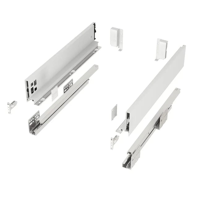 SOTECH Schubkastensystem Junker Slim H 84 mm L 550 mm 40kg Soft Close Weiß