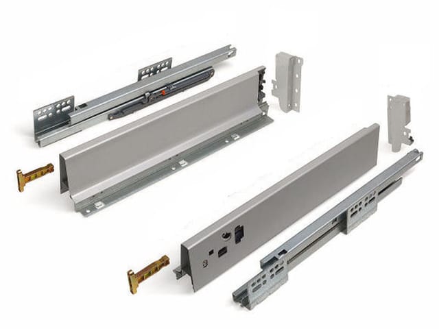 SOTECH Schubladensystem Modern Box Zargenhöhe 84 mm Nennlänge 500 mm Soft Close Weiß