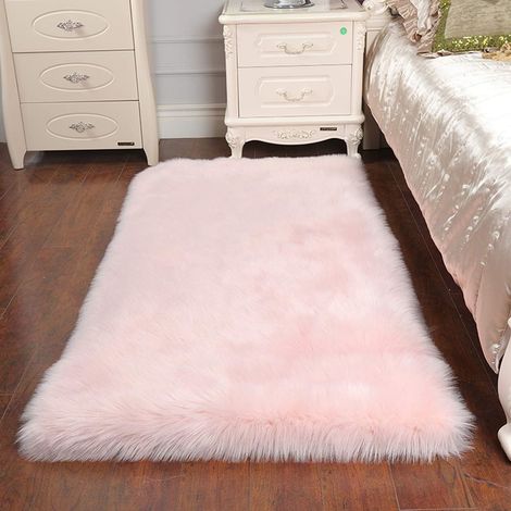 Teppich Fürs Wohnzimmer, Dekoteppich, Sofavorleger Fürs Schlafzimmer, Bett, Sofa Oder Sessel (rosa, 60 X 100 Cm)