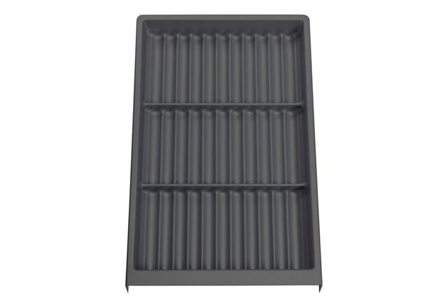 SOTECH Gewürzgläsereinsatz SEPARADO Schiefergrau 300 x 474 x 51 mm Ab 40er Korpusbreite