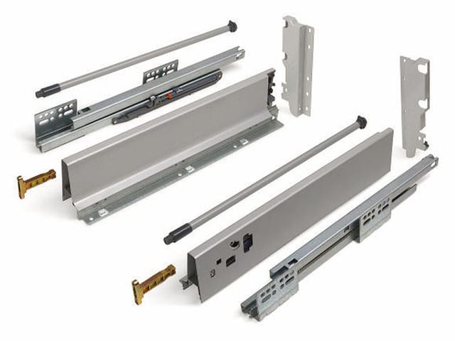 SOTECH Schubladensystem Modern Box Zargenhöhe 199 mm Nennlänge 350 mm Soft Close Weiß