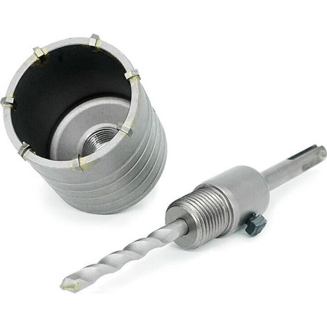 70-mm-betonlochsäge – 110-mm-sds-plus-adapter – 8x110-mm-zentrierbohrer – Zum Bohren In Mauerwerk Und Ziegel