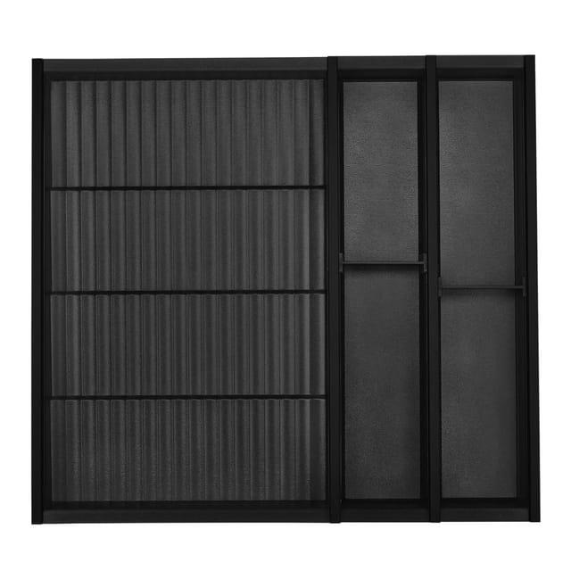 SOTECH Cuisio Gewürzeinsatz 600 mm Höhe 55 mm Transluzent Anthrazit Für Blum Legrabox 473 mm