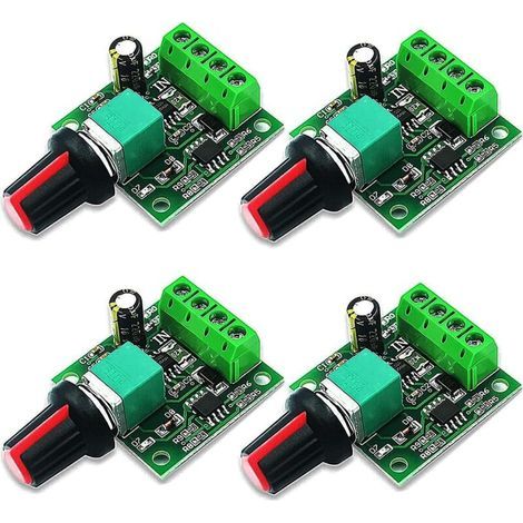 Stück Dc 12v Pwm Motordrehzahlregler, Einstellbares Drehzahl-schaltmodul 1,8v 3v 5v 6v 12v 2a, Variabler Spannungsregler, Dimmer, Schaltregler