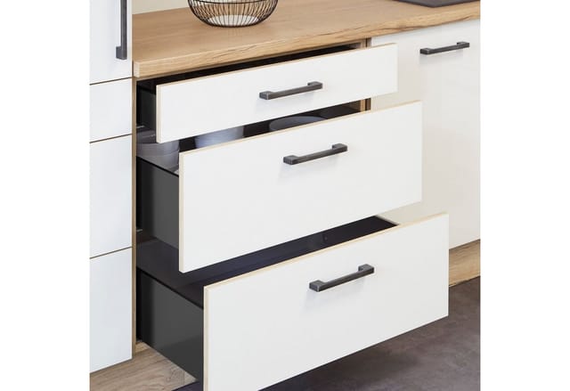 SOTECH Schubkastensystem Junker Slim H 84 mm L 500 mm 40kg Soft Close Anthrazit