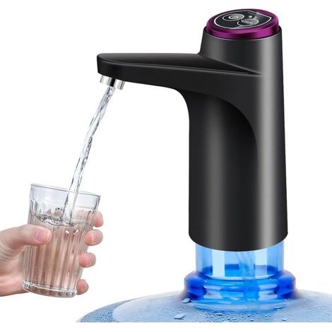 Elektrischer Wasserspender Mit Flaschenpumpe – Usb-aufladbar – Automatische Wasserpumpe – 5 Gallonen (ca. 19 Liter) – Inklusive Gießkanne Und Ladekabel