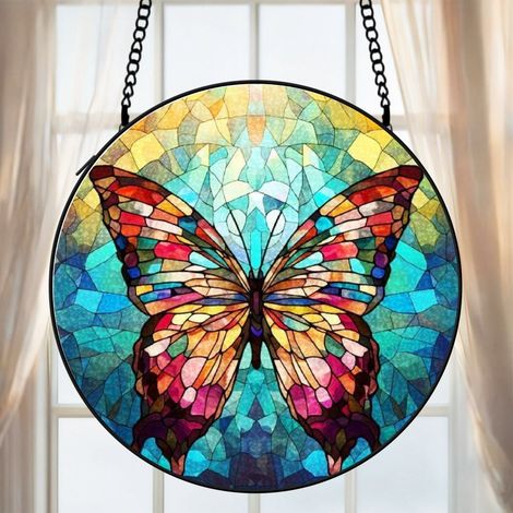 Schildkröten-sonnenfänger Aus Buntglas, 12,5 Cm, Eleganter Fensterhänger, Geschenk Für Mama