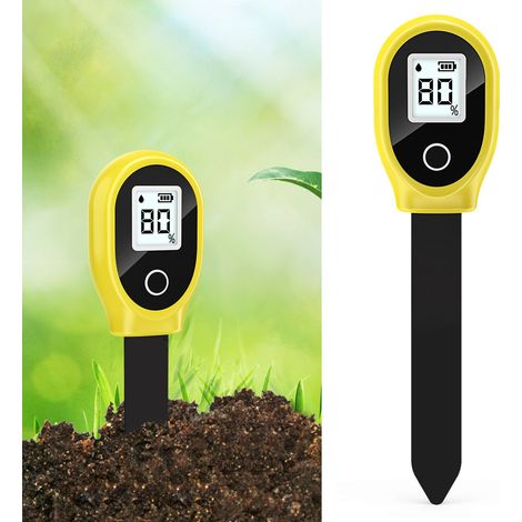 Bodentester, Bodenfeuchtemesser, Tragbares Hygrometer Für Topfpflanzen, Gärten Und Rasenflächen