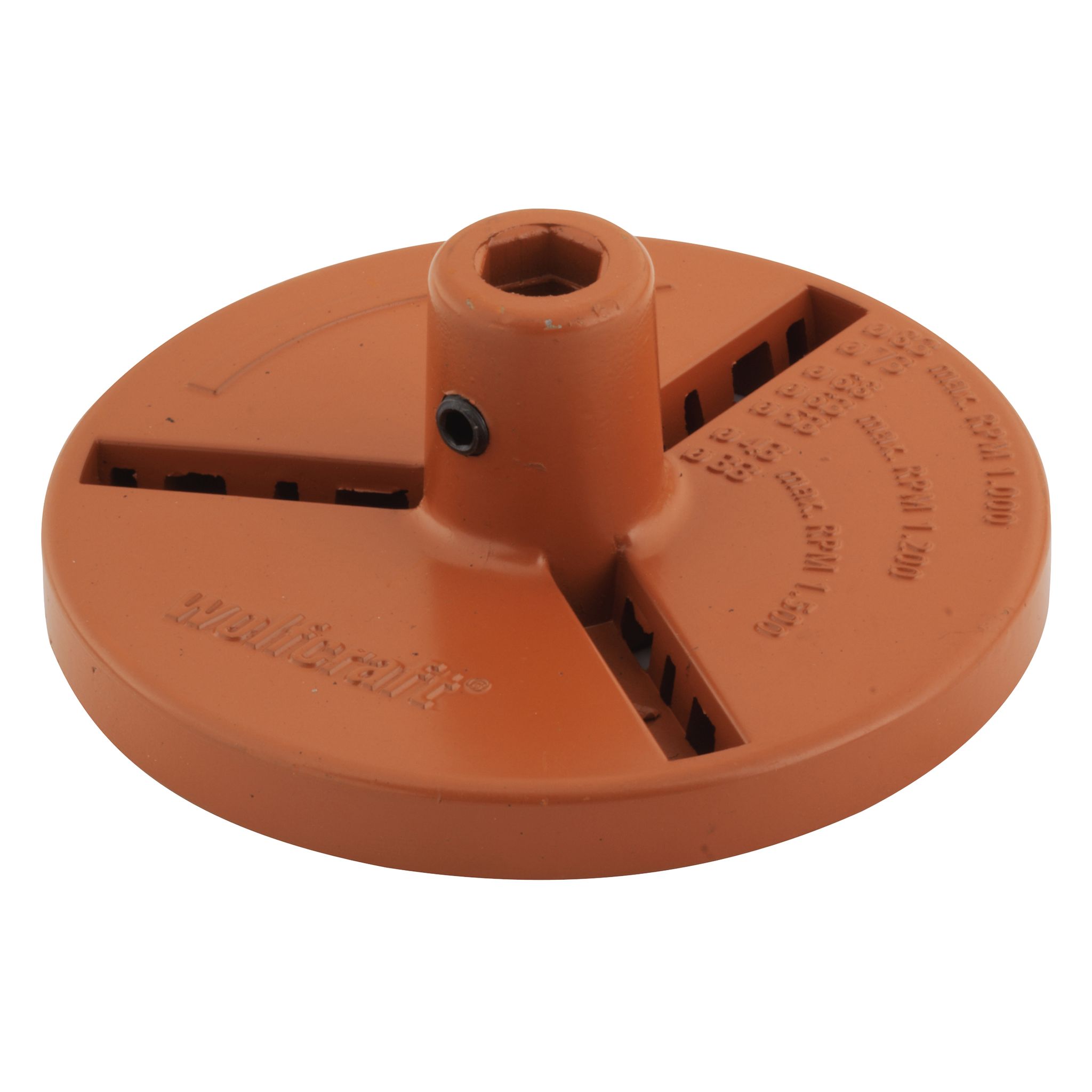 Wolfcraft Aufnahmeteller Für Bohrkränze Ø 33 - 83 Mm