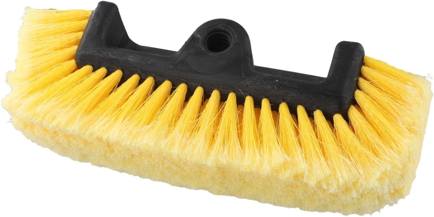 Brosse De Lavage De Voiture, Tête De Brosse De Nettoyage De Véhicule De 30 Cm, Avec Poils Doux Pour Voiture, Camping-car, Camion, Bateau, Camping-car, Détails Extérieurs, Compatible Avec Filetage