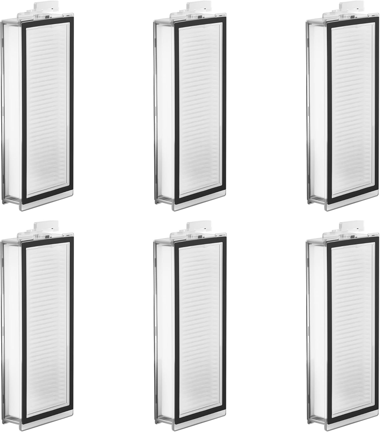 6 Pièces Filtres Pour Roborock Q5 Pro, Q5 Pro+, Q7 Max, Q7 Max+, Q7, Q7+, Q8 Max, Q8 Max+, T8 Aspirateur Accessoires De Rechange, Pour Roborock Q7 Max, Hepa Filtre Lavable Et Réutilisable