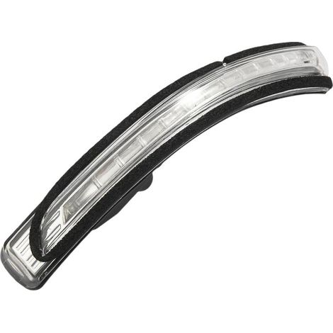 Led-blinker Für Den Linken Außenspiegel, Kompatibel Mit Kia Rio 2012–2016, Ersetzt 87614-1w000, Schwarzes Und Transparentes Abs
