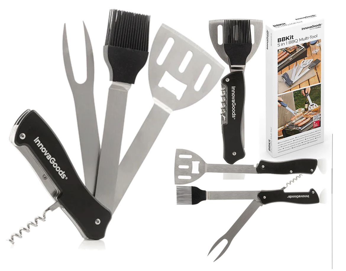 Kompaktgrillzubehör 5in1 Innova Goods