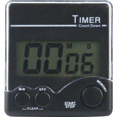 Digitaler Küchentimer Mit Starker Magnetrückseite, Akustischem Alarm, Großem Display, Ideal Für Zeitmanagement, Sport, Backen Und Eierzubereitung.
