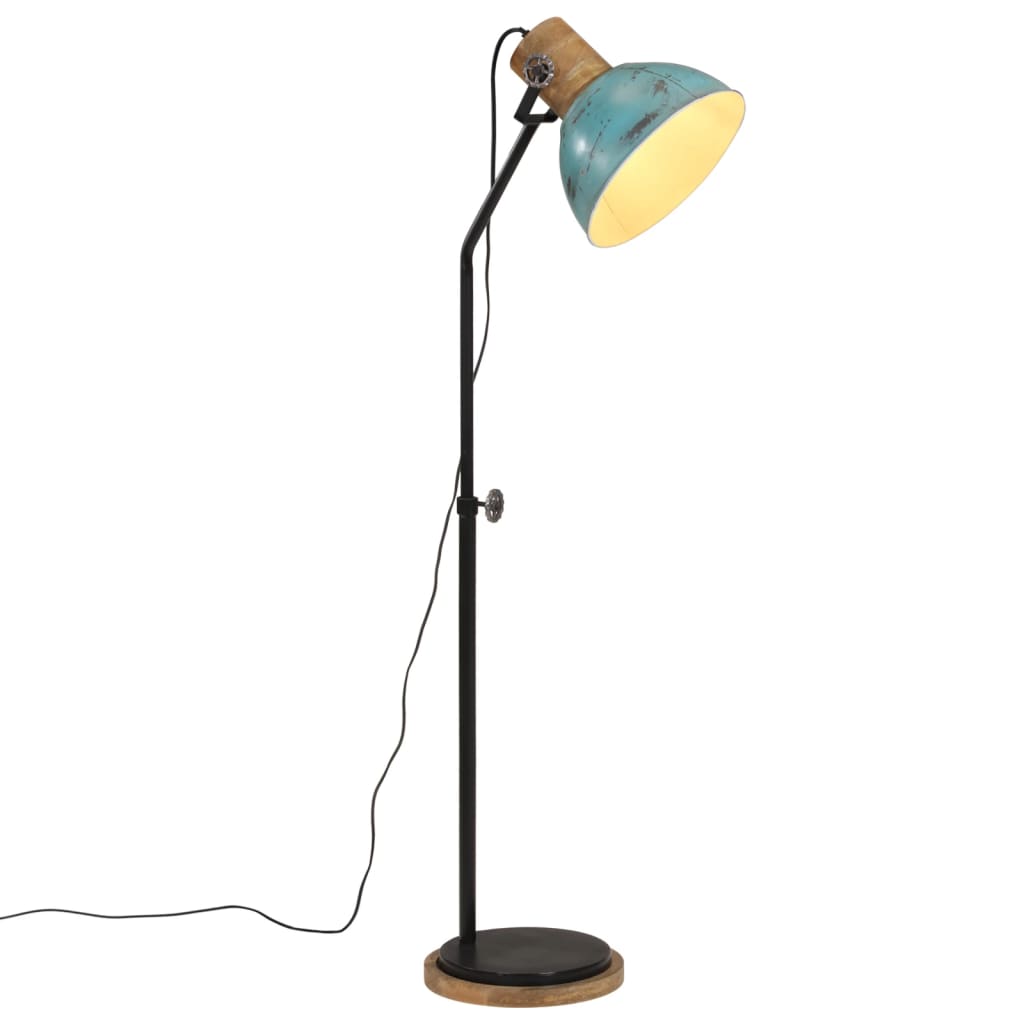 Stehleuchte 25 W Blau 30x30x100-150 Cm E27