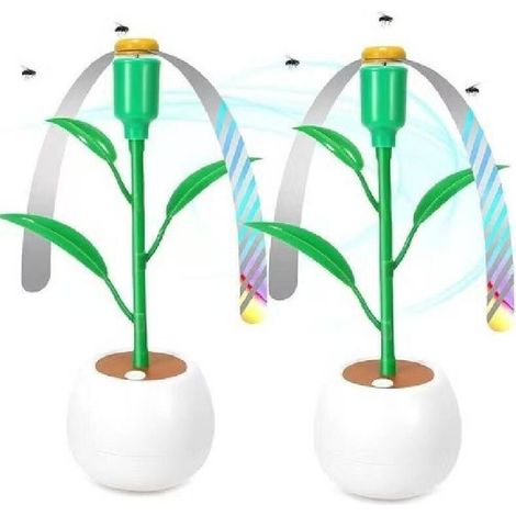 Tischventilator Mit Fliegenabwehr, Fliegenabwehr Für Den Außenbereich Mit Haken Am Fuß, Hängende Tisch-fliegenabwehr – Ideal Für Terrasse, Garten Und Camping
