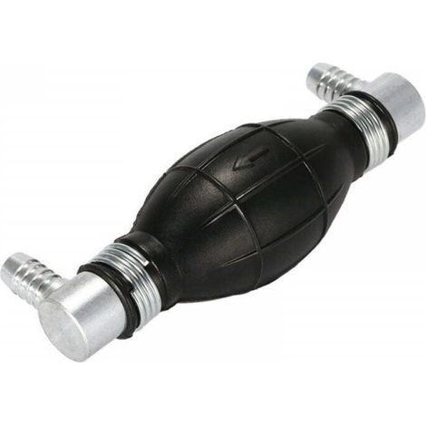 Pear Universal-ansaugpumpe Für Diesel- Oder Benzinversorgungssysteme, Beidseitig Um 90° Abgewinkelt – 12-mm-auslass Mit Rückschlagventil