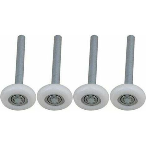 4er-set Nylon-garagentorrollen – Abgedichtetes Kugellager – 115 Mm Spindel – Für Automatische Und Massivholztore