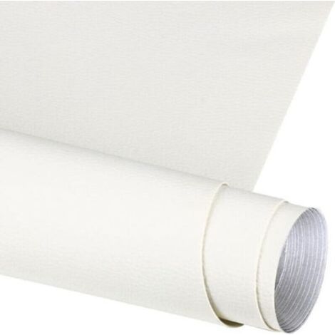 Selbstklebender Flicken Zur Reparatur Von Kunstleder (150 X 40 Cm) – Klebstoff Für Sofas, Taschen, Jacken, Autositze Und Ledermöbel – Weiß