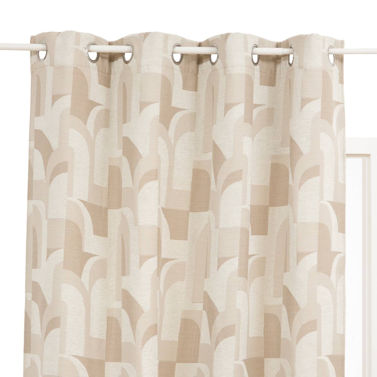 Marlia-isoliervorhang 140 X 260 Cm, Beige - Atmosphera Créateur D'Intérieur