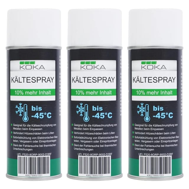 KOKA 3x Kältespray bis -45°C