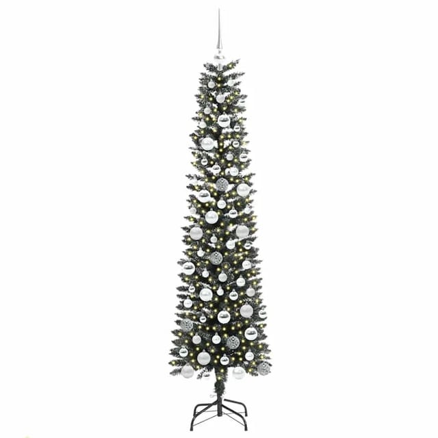 vidaXL Künstlicher Weihnachtsbaum Grün 50,5 x 50,5 x 180 cm 3395945