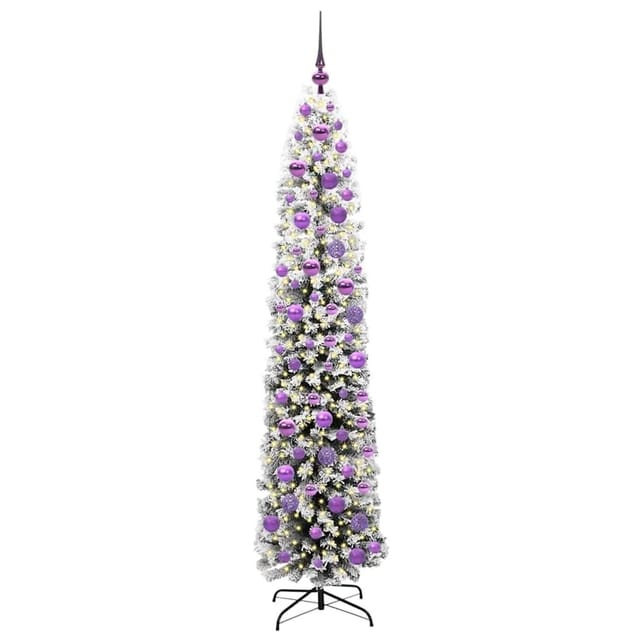 vidaXL Künstlicher Weihnachtsbaum mit 300 LEDs mit Ständer Grün 180 cm 3395024