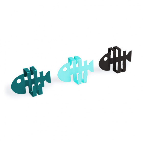 Schubladenhaken Balvi Fish Drawer Hanger Werkzeugfrei 9x4,8 Cm
