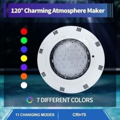 Marine-schwimmbad-scheinwerfer 45w 450led Rgb Einbau-poolleuchte,