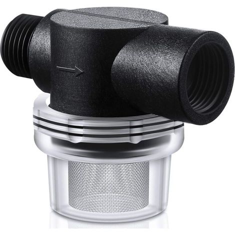 1/2-zoll-wasserpumpen-sieb – 50-mesh-edelstahlsieb – Kompatibel Mit Wfco- Und Shurflo-pumpen – Zum Aufschrauben, Transparent