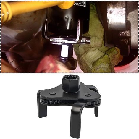 Ölfilterschlüssel Mit Drei Backen – Verstellbarer Durchmesser 53 Mm–108 Mm – Stahl Der Güteklasse 50 Für Schnelles Lösen – Professionelles Werkzeug
