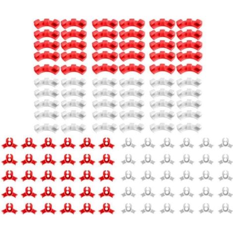 120 Stück Schonende Pflanzenbindeclips Zum Biegen Und Formen