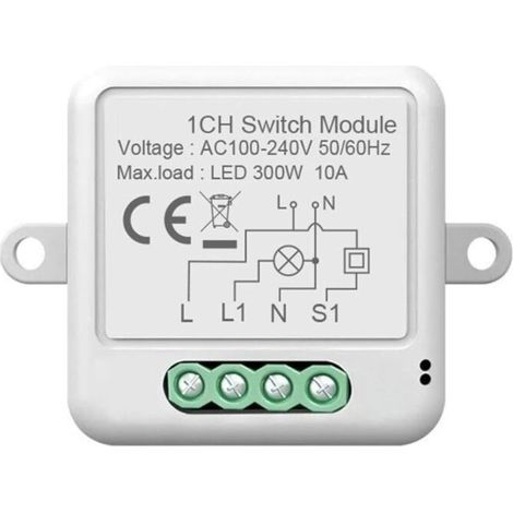 Intelligenter Zigbee-fernschalter – Drahtlose Steuerung – Kompatibel Mit Apple Homekit, Amazon Alexa Und Google Home – Matter Technology