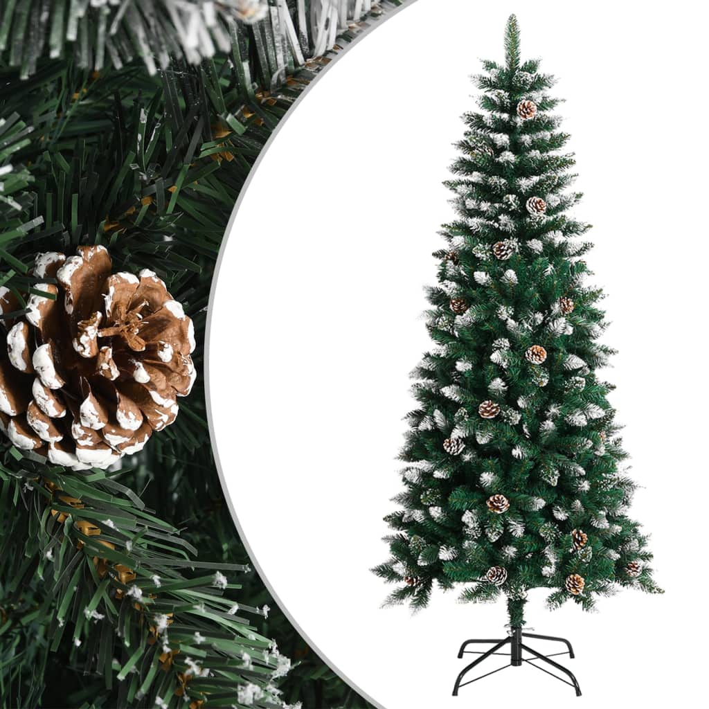 Künstlicher Weihnachtsbaum Mit Ständer Grün 150 Cm Pvc