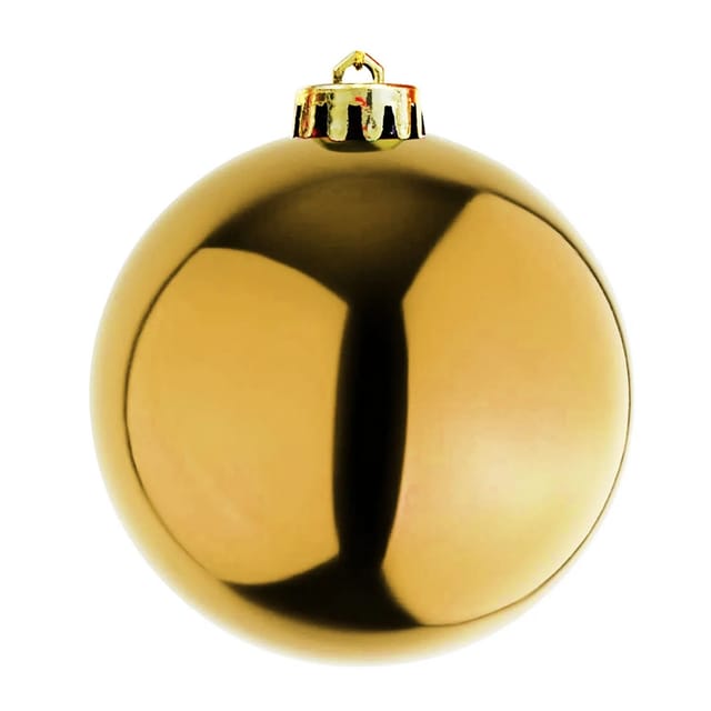 Mojawo XXXL Christbaumkugeln Weihnachtsbaumkugeln Dekokugel Baumschmuck Gold 25cm