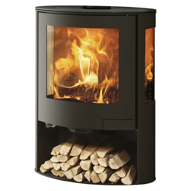Panadero Baikal Kaminofen Stahl Schwarz Metallic 6,7 kW