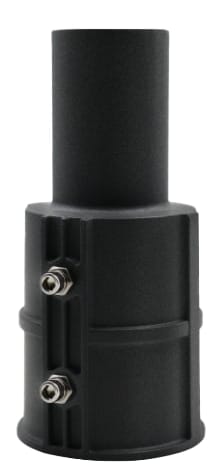 ENOVALITE Straßenleuchten Adapter 80 zu 60mm Schwarz Fix