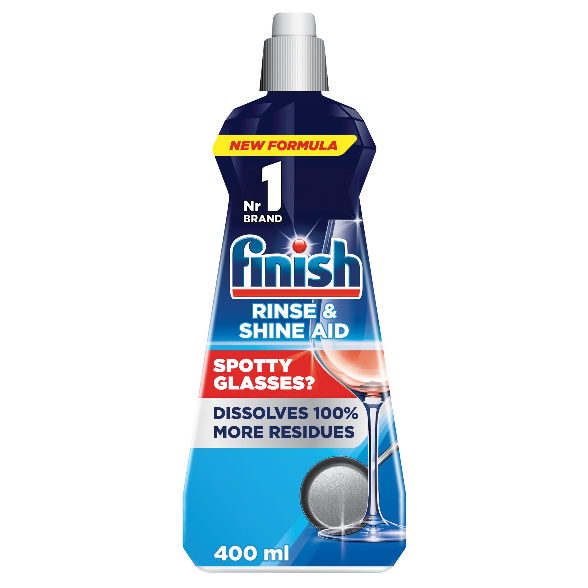 Klarspüler Finish 8592326010389 400 Ml Beschleunigt Trocknung Entfernt Streifen