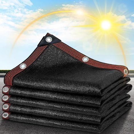 90% Schattierungsgewebe, Schattierungsnetz, Gewächshaus-schattierungsnetz, Sonnenschutzgewebe Für Den Außenbereich, Sichtschutz, Zaunsichtschutz – 5 M X 5 M