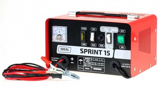Ideal Sprint 15 Batterie-ladegerät 12v Und 24v 15a