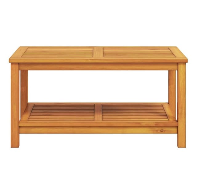 vidaXL Couchtisch Braun 110 x 55 x 45 cm Akazie Massivholz 4108104