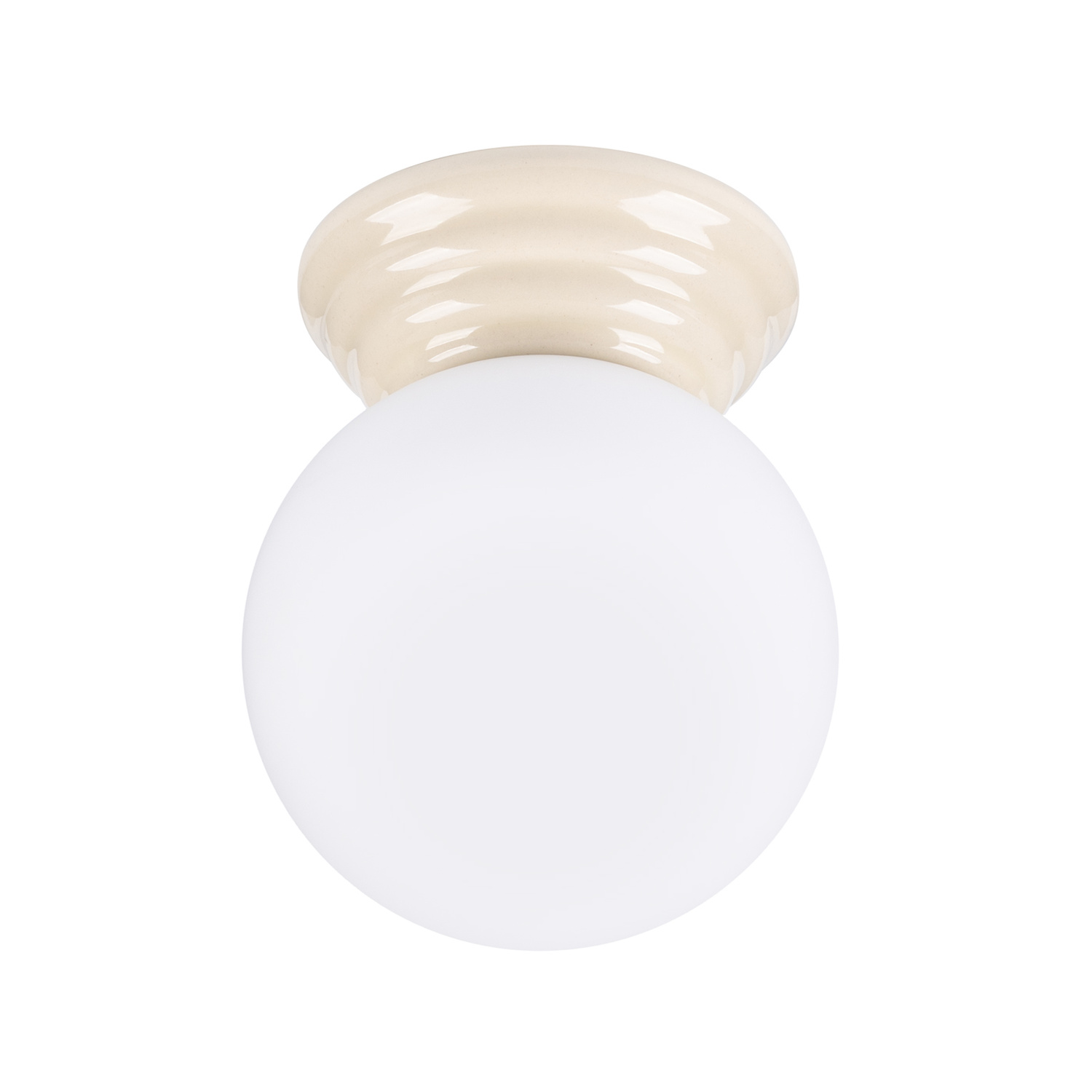 Deckenleuchte Zori Beige 1xg9 12cm Glas Sollux