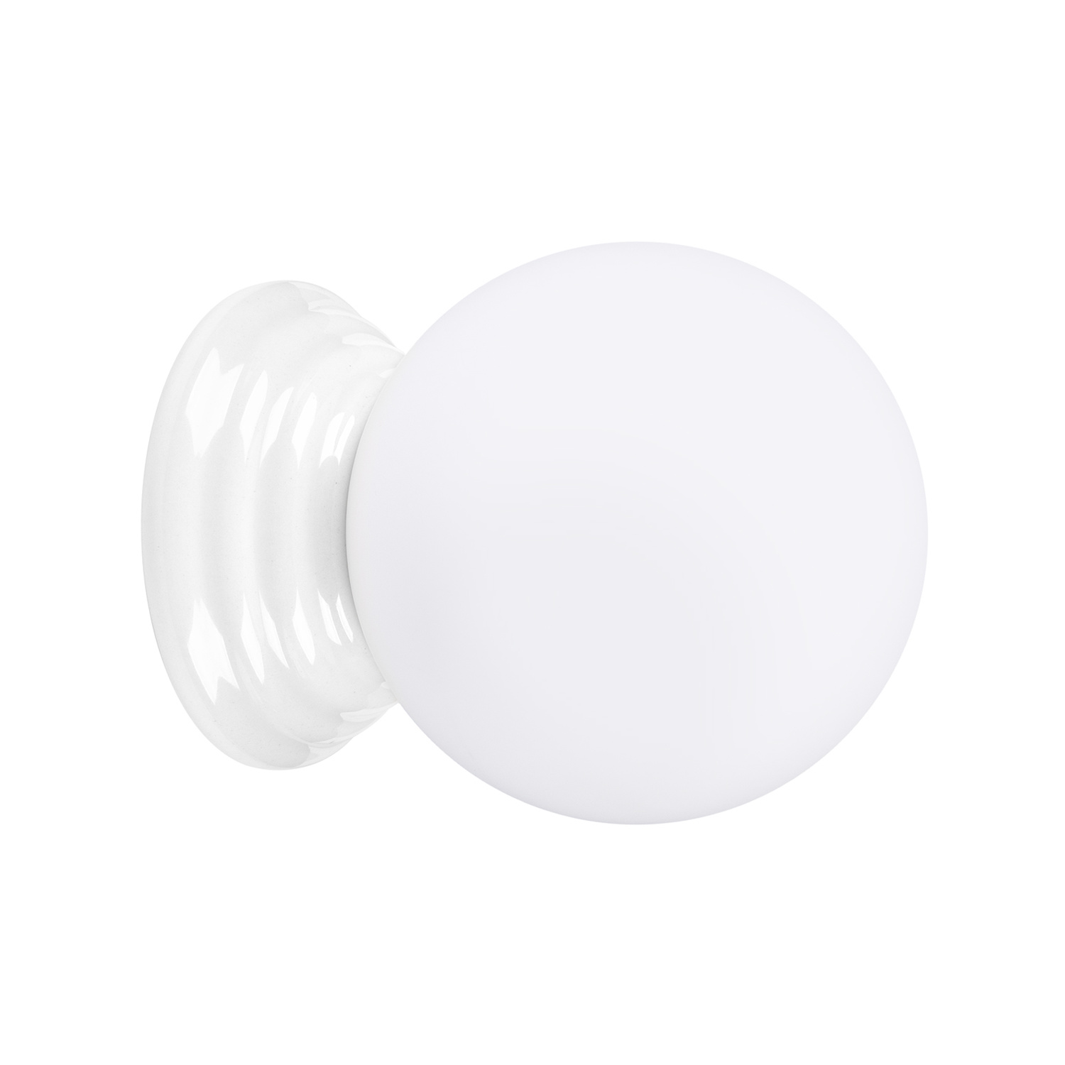 Wandleuchte Zori Weiß 1xg9 12cm Glas Sollux
