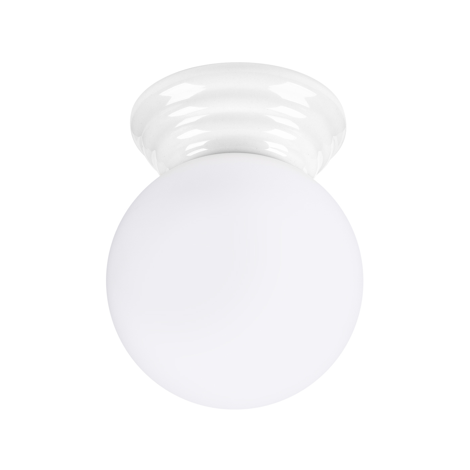 Deckenleuchte Zori Weiß 1xg9 12cm Glas Sollux