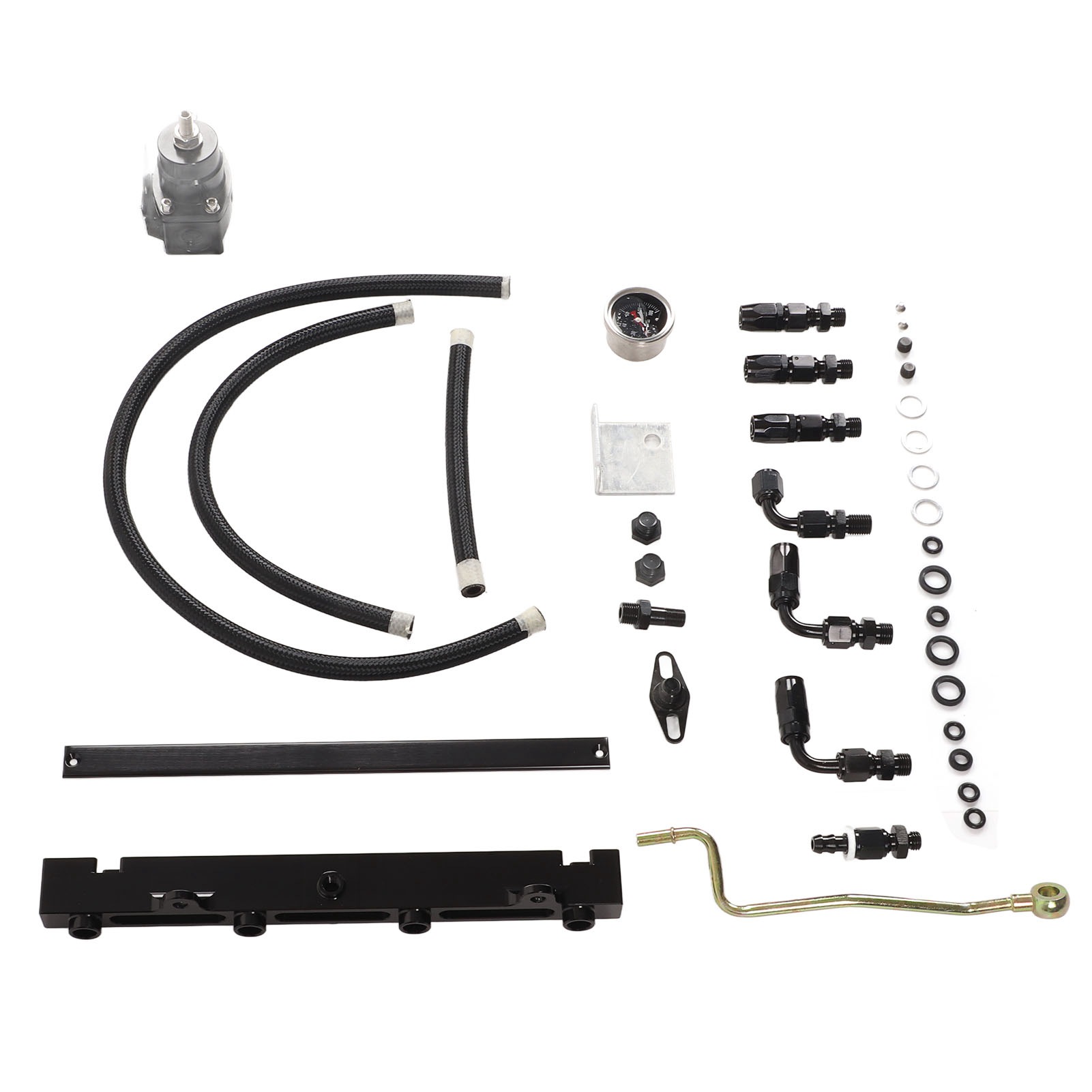 An6 Kraftstoffleitungssatz (verdeckter Einbau) Für Honda Civic Del Sol K-serie (baujahre 1993–1997)