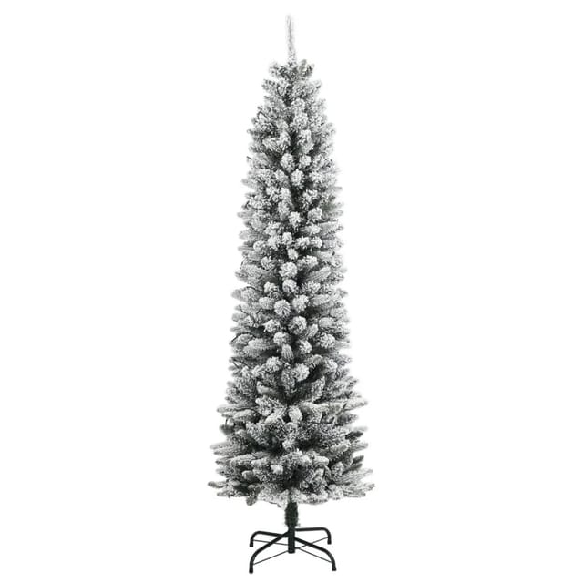 vidaXL Künstlicher Weihnachtsbaum mit Schnee 300 LEDs 210 cm 3315771