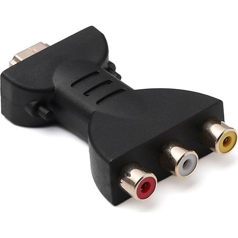 Hdmi-stecker Auf 3 Rca-buchsen Composite-audio-video-konverteradapter