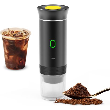 Tragbare, Kabellose 3-in-1-kaffeemaschine, Kompatibel Mit Kapseln Und Gemahlenem Kaffee, Für Cold Brew Und Heißen Kaffee, 60-ml-tassenfassung